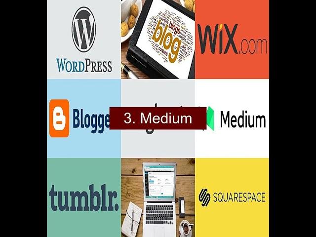 Top 10 Blogging Platforms #shorts