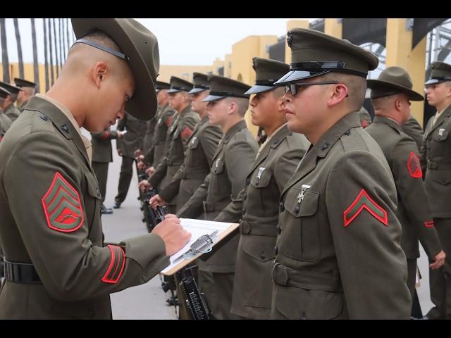 USMC Recruit Final Inspection- Kilo Company- MCRD San Diego- Marine Corps Boot Camp