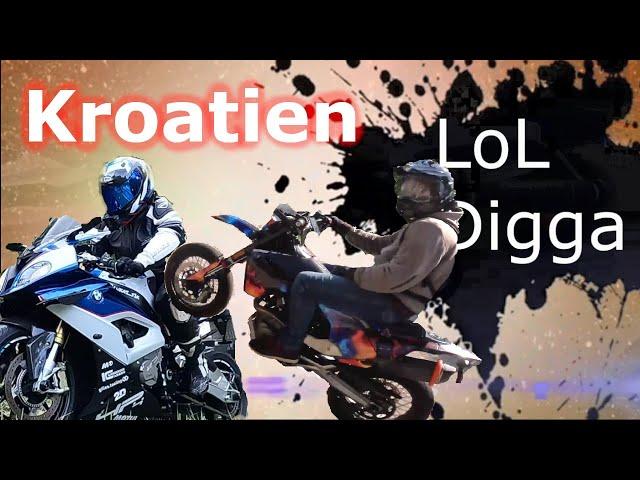 Kroatien, Traum für jeden Motorrad Fahrer