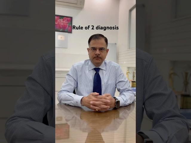 Rule of 2 diagnosis | pneumonia | Dr Arvind Kumar