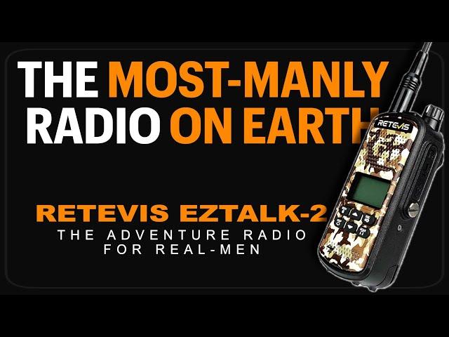 Retevis EZTalk 2 GMRS Hunting-Radio Review.  The New GMRS Radio From Retevis Designed For Hunters