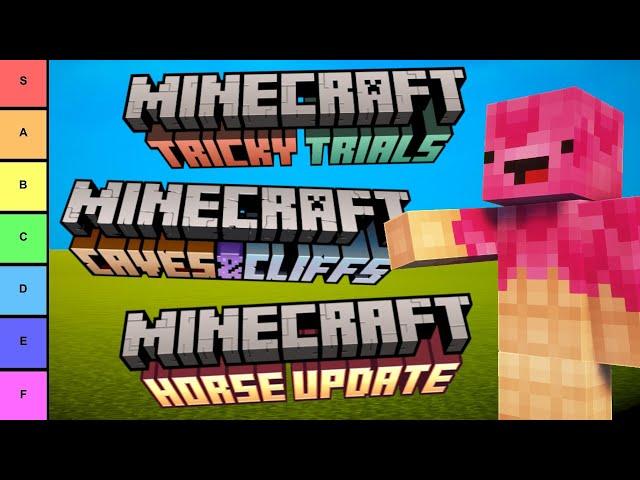 I Ranked Every Minecraft Update