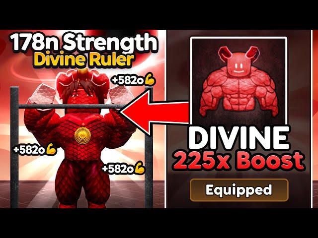 I Unlocked MAX STRENGTH Divine Body Alter in Gym League!