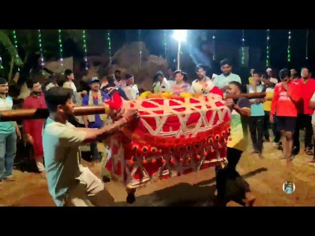 कोकणातील पारंपरिक पालखी नृत्य ️ || Kokanatil Palkhi shimga || रत्नागिरी तलेकांटे  #कोकण #शिमगा