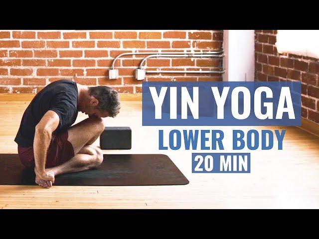 20 Min Yin Yoga for Lower Body: Deep Stretch for Hips & Hamstrings