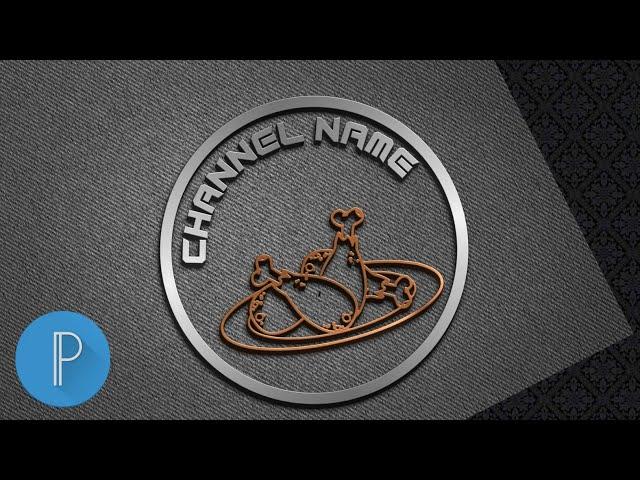 kitchen channel logo design on Android mobile pixellab।
