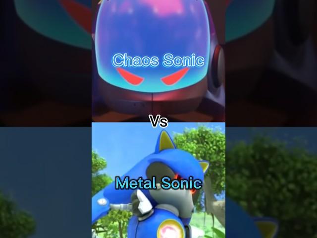 Chaos Sonic vs Metal Sonic