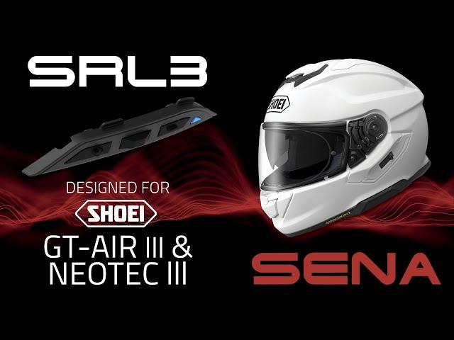 Sena SRL3 | Shoei GT-Air III Install | Overview | Motorcycle Comms