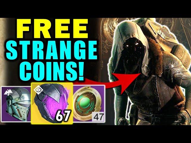 Destiny 2: XUR GIVING AWAY FREE STRANGE COINS! - Xur Review (July 26 - 29)