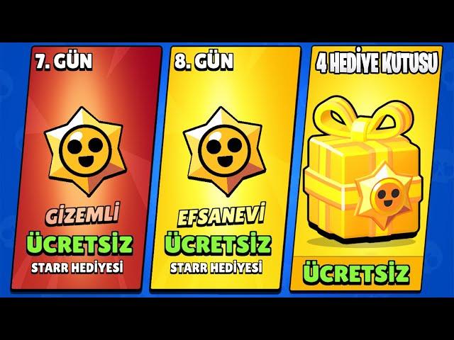 FLAŞ HABER  TÜM OYUNCULARA ÜCRETSİZ YENİ EFSANEVİ STARR HEDİYESİ , HEDİYE KUTULARI - Brawl Stars