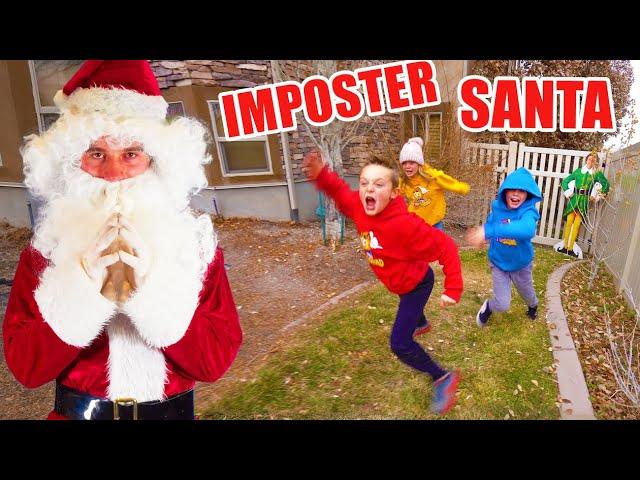 We Caught an Imposter Santa! Fun Squad Secret Mission!