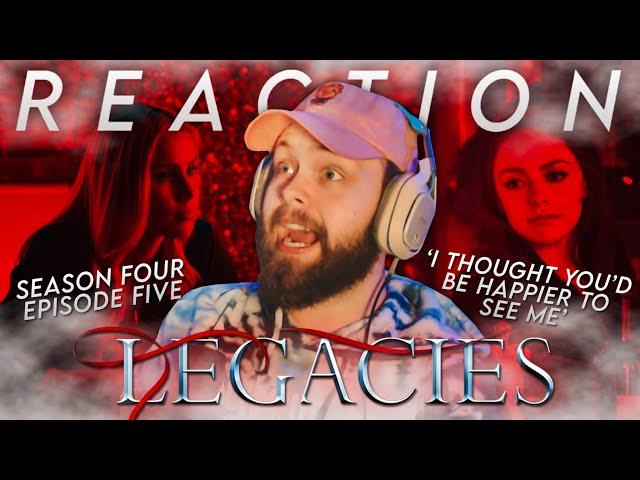 Legacies "I THOUGHT YOU'D BE HAPPIER TO SEE ME" (S4E5 REACTION!!!)