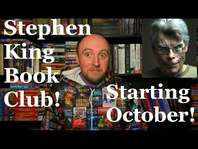 STEPHEN KING BOOK CLUB ANNOUNCEMENT!!!! (October 2024-December 2025)