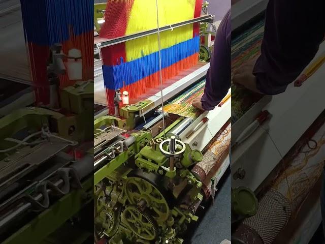 Premier Electronic Jacquard Loom #Textile #Technology #Fabric #Weaving