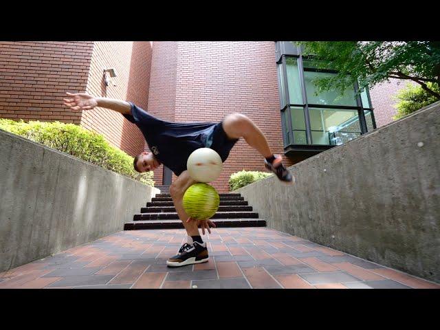 KIRILL FIRE x MAPLE Spin style collaboration 2022 | Freestyle Basketball