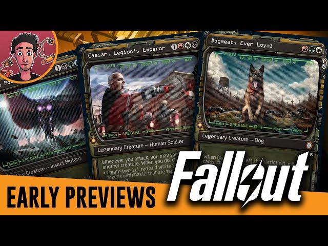 Fallout Face Commanders, New Busted Junk Token, Radiation & More! | Magic the Gathering