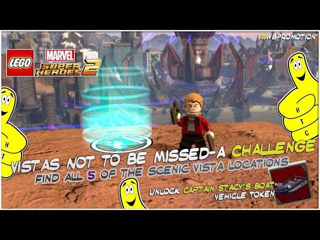 Lego Marvel Superheroes 2: Vistas Not To Be Missed-A Challenge - HTG