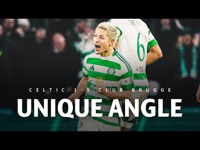 Unique Angle | Celtic 1-1 Club Brugge | Daizen Maeda's stunning strike earns Champions League point