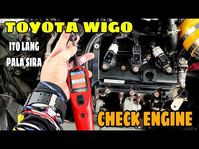 TOYOTA WIGO AT // CHECK ENGINE // PURGE VALVE.