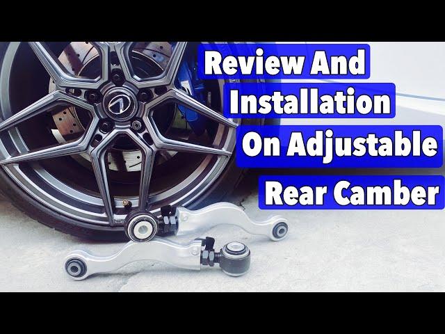 Review On Adjustable Rear Camber Arm Lexus IS250 | IS350 2014 - 2020