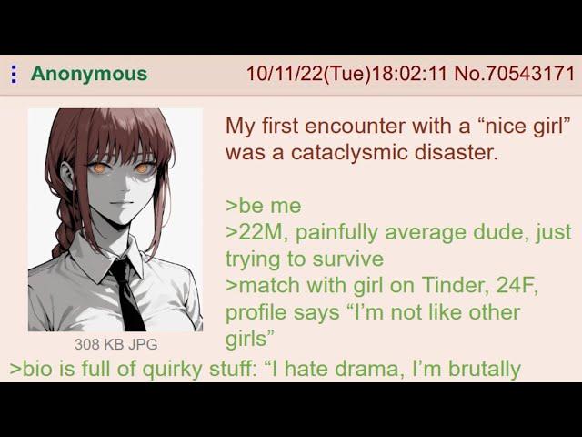 Nice Girls Finish Last ─ 4Chan Greentext Stories