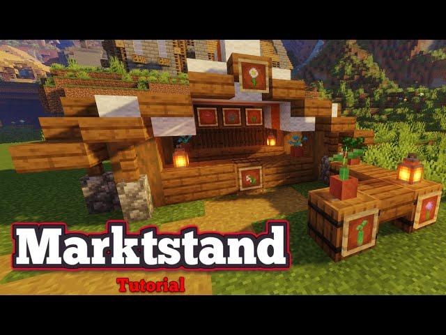 Marktstand Tutorial in Minecraftmittelalter  1.21