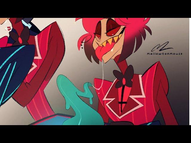 Alastor did WHAT to vox?! -  Hazbin Hotel comic dub