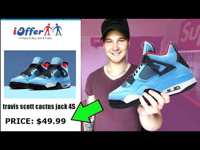 I BOUGHT THE JORDAN 4 CACTUS JACK SNEAKER OFF iOffer!! This is what happended.