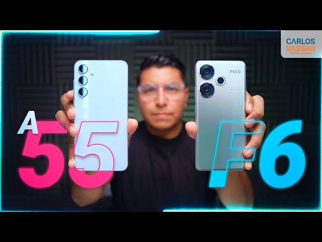 Galaxy A55 VS Poco F6 | ¿Cuál te conviene más?