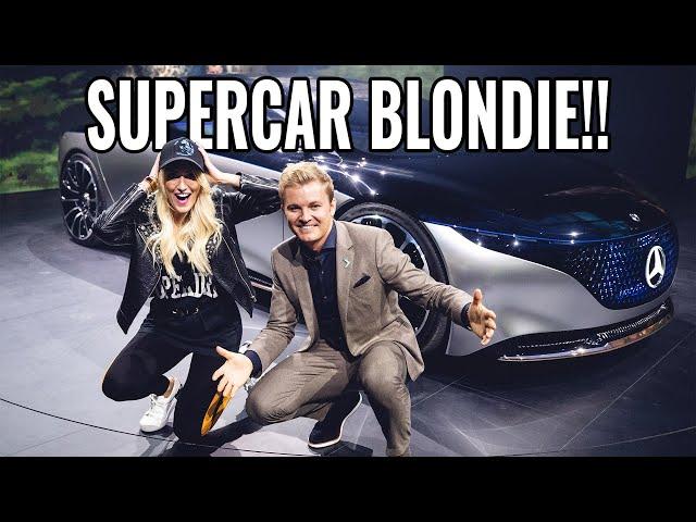 EXCLUSIVE LOOK AT THE VISION EQS WITH SUPERCAR BLONDIE | NICO ROSBERG | eVLOG