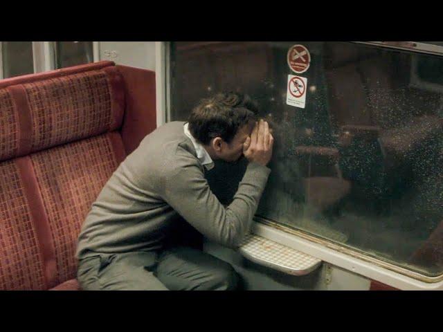 Train Suddenly Stopped, And The Man Froze, Afraid to Move as He Looked Out The Window