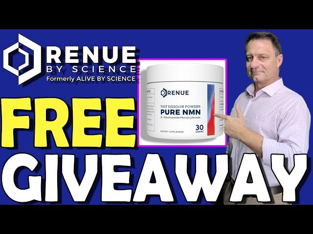 $60 NAD Precursor Giveaway by RENUE by SCIENCE