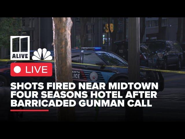 Watch Live | Reports of armed person near Midtown Four Seasons hotel