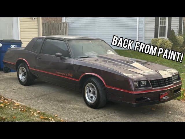 Monte Carlo SS Back From The Body Shop!