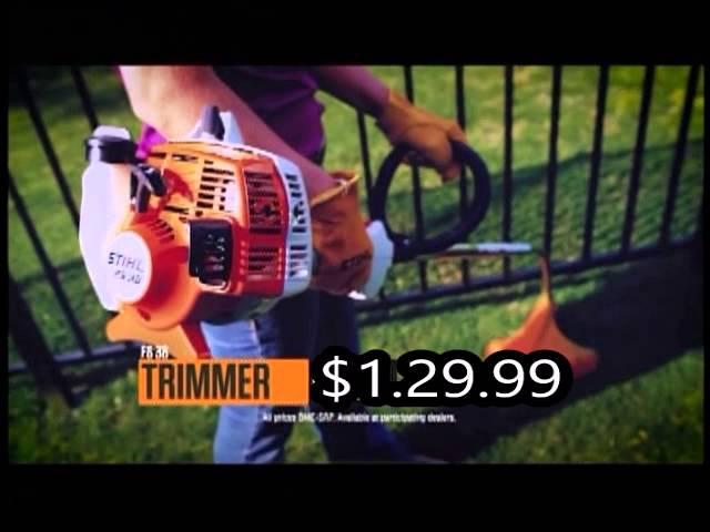 STIHL TV commercial (2016) with stupid prices