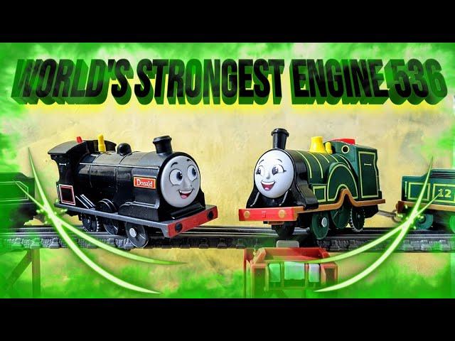 WHO WILL WIN??? | Thomas and Friends World's Strongest Engine 536!