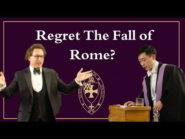 This House Regrets the Fall of Rome | Durham Union