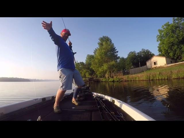 Summertime Topwater Bass Fishing on the Arkansas River