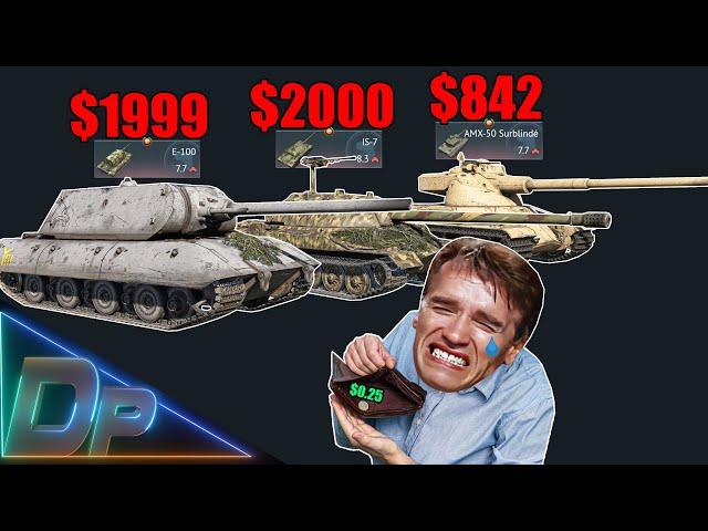 MOST  EXPENSIVE VIDEO GAME "ITEMS" (War Thunder)