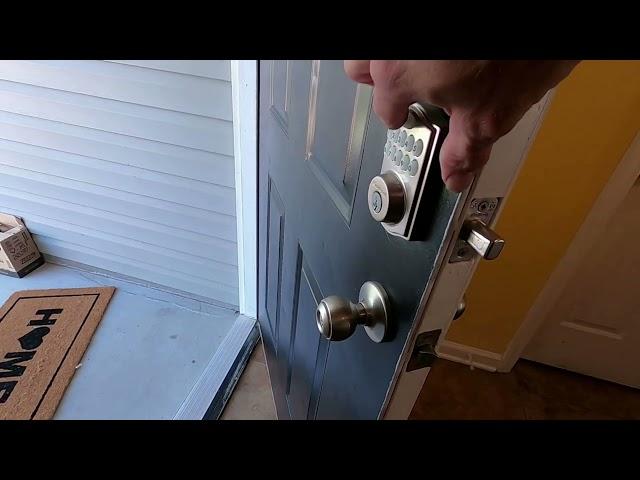 How to QUICKLY and EASILY Install a Kwikset Smartcode Deadbolt