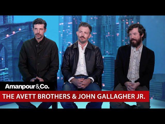 The Avett Brothers and John Gallagher Jr. on New Broadway Show "Swept Away" | Amanpour and Company