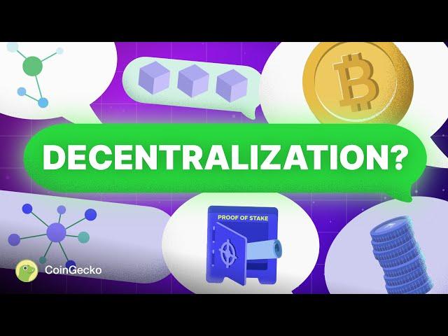 What Is DECENTRALIZATION in Crypto, Exactly?? Explained in 3 mins