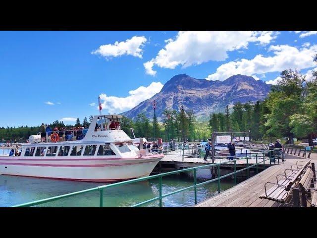 Discover Canada   Waterton Lake Cruise - Waterton Shoreline Boat Cruise