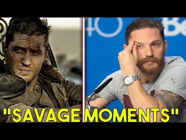 Tom Hardy Being a Straight SAVAGE! (MOMENTS)