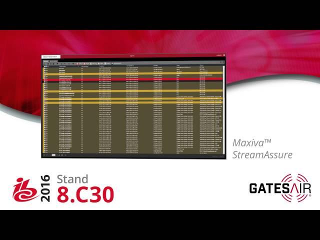 GatesAir / IBC-TV 2016: Next-Gen TV Solutions