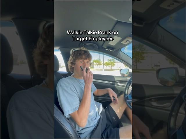 Walkie Talkie Prank on Target Employees!