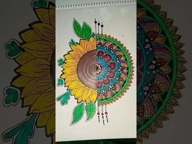 Mandala Art   #diy #youtubepartner #craftsshots #ytshorts #subscribe #art #craftygoals