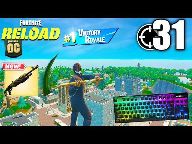 Apex Pro TKL ASMR  31 Kills Solo vs Squads  Satisfying Keyboard OG Fortnite Reload 540 FPS 4K