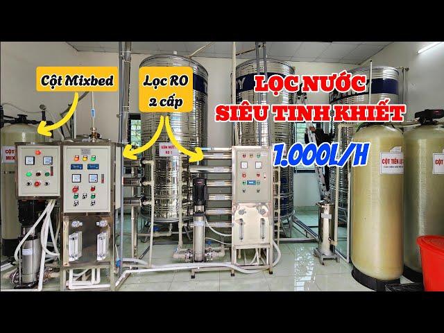 Công Trình Lọc Nước Siêu Tinh Khiết Mixbed Tại Hoà Bình - Xử Lý Nước Việt Phát