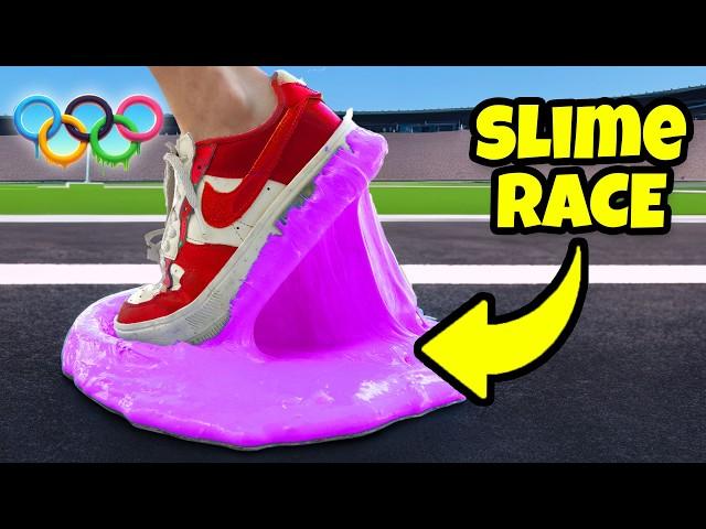 I Challenged My Friends to the SLIME Olympics!